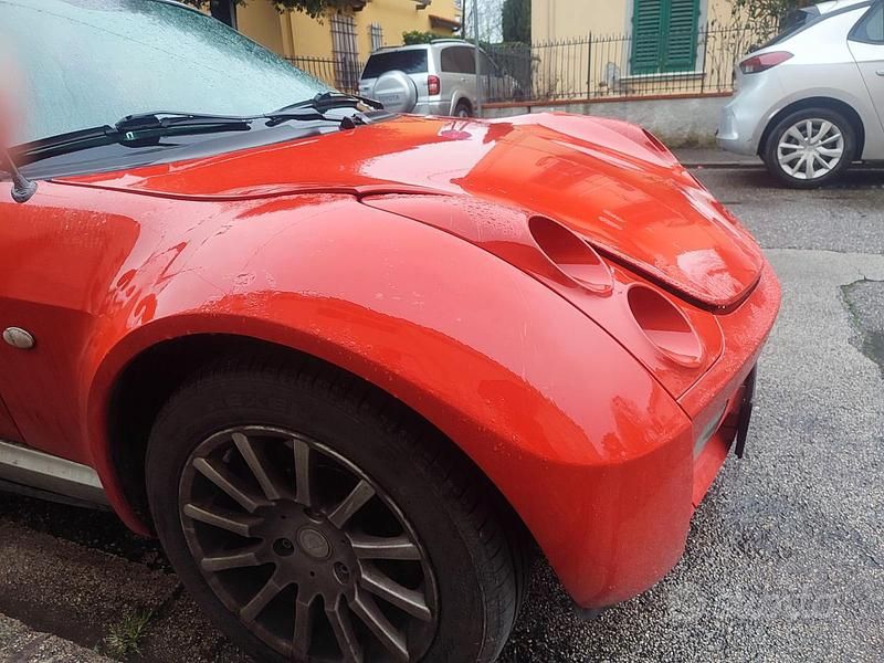 Usata Smart Roadster 80 CV (58 kW) 2006 Rosso Cabrio