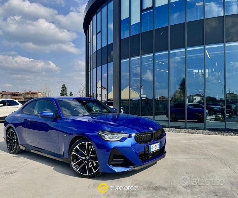 Usata BMW 218 M Sport 156 CV (114 kW) 2024 Blu metallizzato Coupé