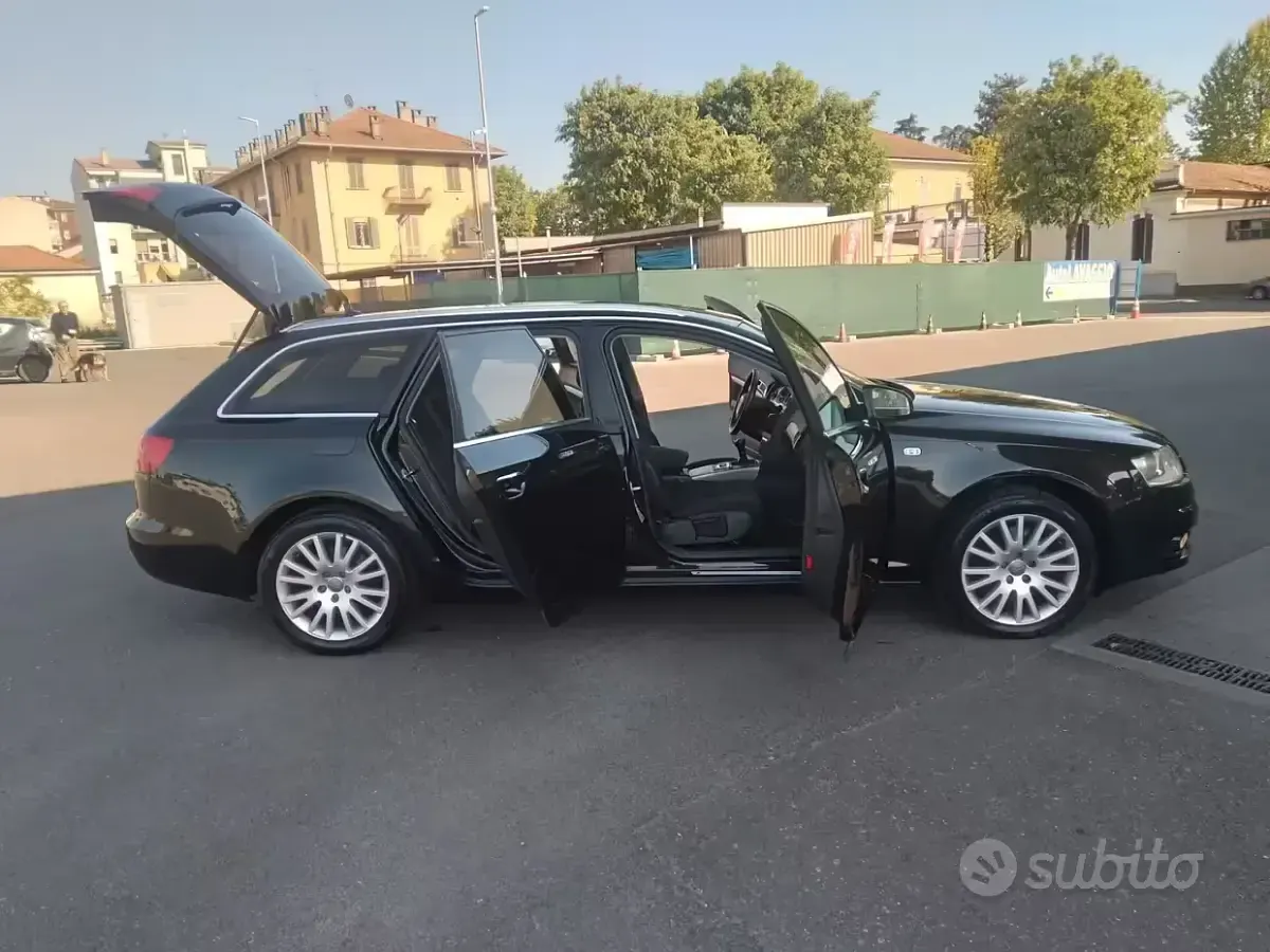 Usata Audi A6 S-Line 210 CV (154 kW) 2007 Nero Station wagon