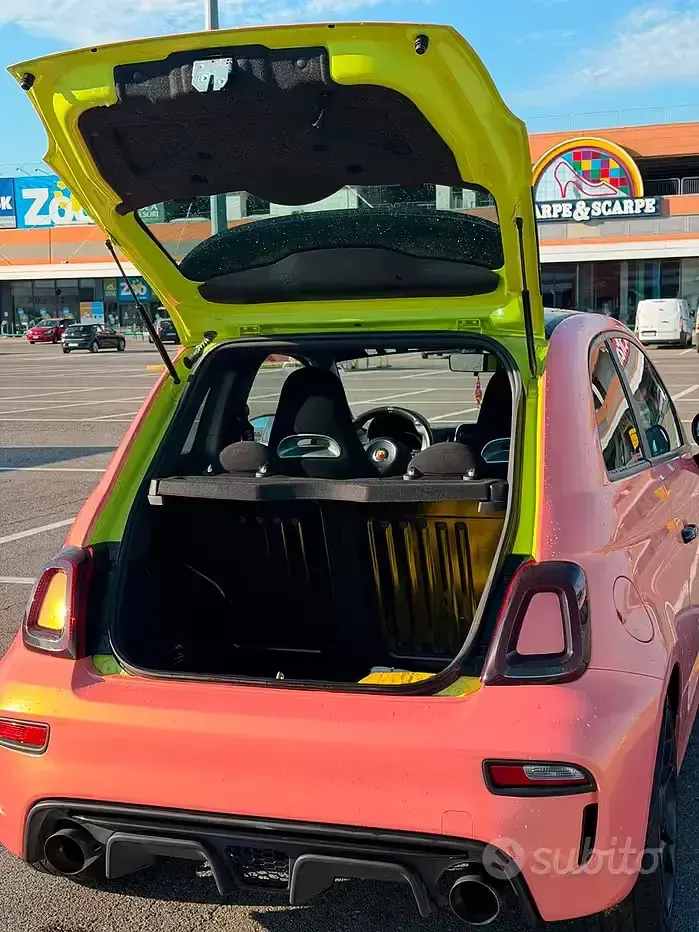 Usata Abarth 595 Pista 185 CV (136 kW) 2019 Arancione Berlina