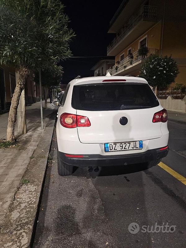 Usata VW Tiguan 140 CV (102 kW) 2010 Bianco SUV
