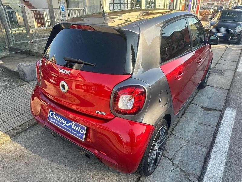 Usata Smart ForFour Brabus 109 CV (80 kW) 2017 Rosso Utilitaria