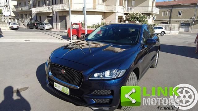 Blu Usata 2018 Jaguar F-Pace Prestige SUV | 22.990 € (Buon prezzo) - Immagine 1/4