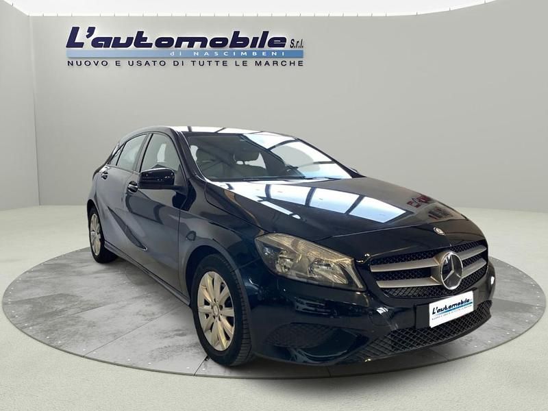 Usata Mercedes A160 Executive 95 CV (69 kW) 2014 Nero Berlina