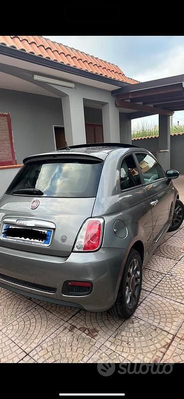 Usata Fiat 500S S 95 CV (69 kW) 2012 Grigio Berlina