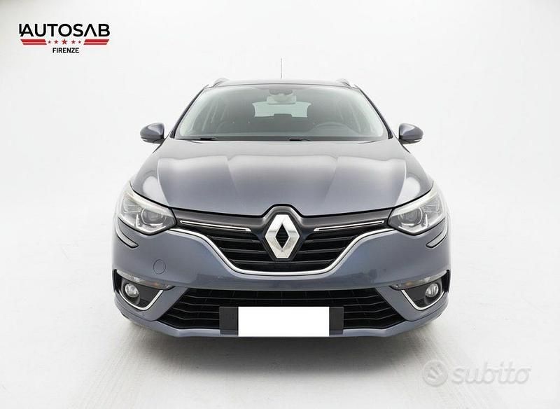 Usata Renault Mégane GrandTour 110 CV (80 kW) 2017 Blu Station wagon