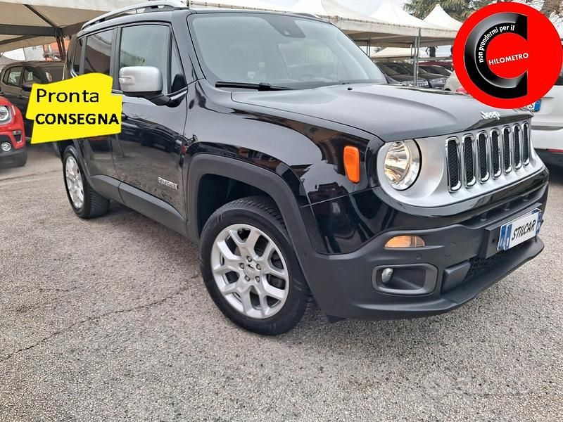 Usata Jeep Renegade Limited 140 CV (102 kW) 2018 Nero SUV