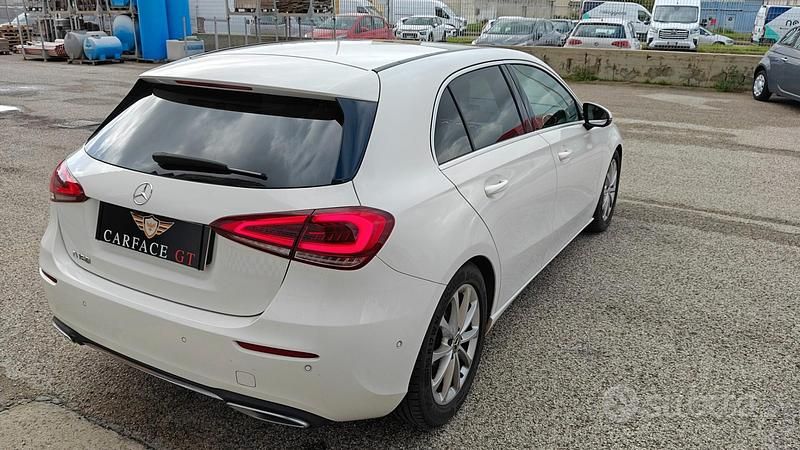 Usata Mercedes A160 109 CV (80 kW) 2019 Bianco Berlina