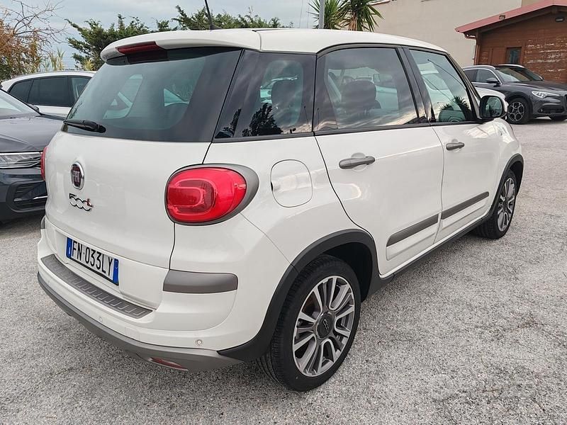 Usata Fiat 500L Cross 95 CV (69 kW) 2018 Bianco Monovolume