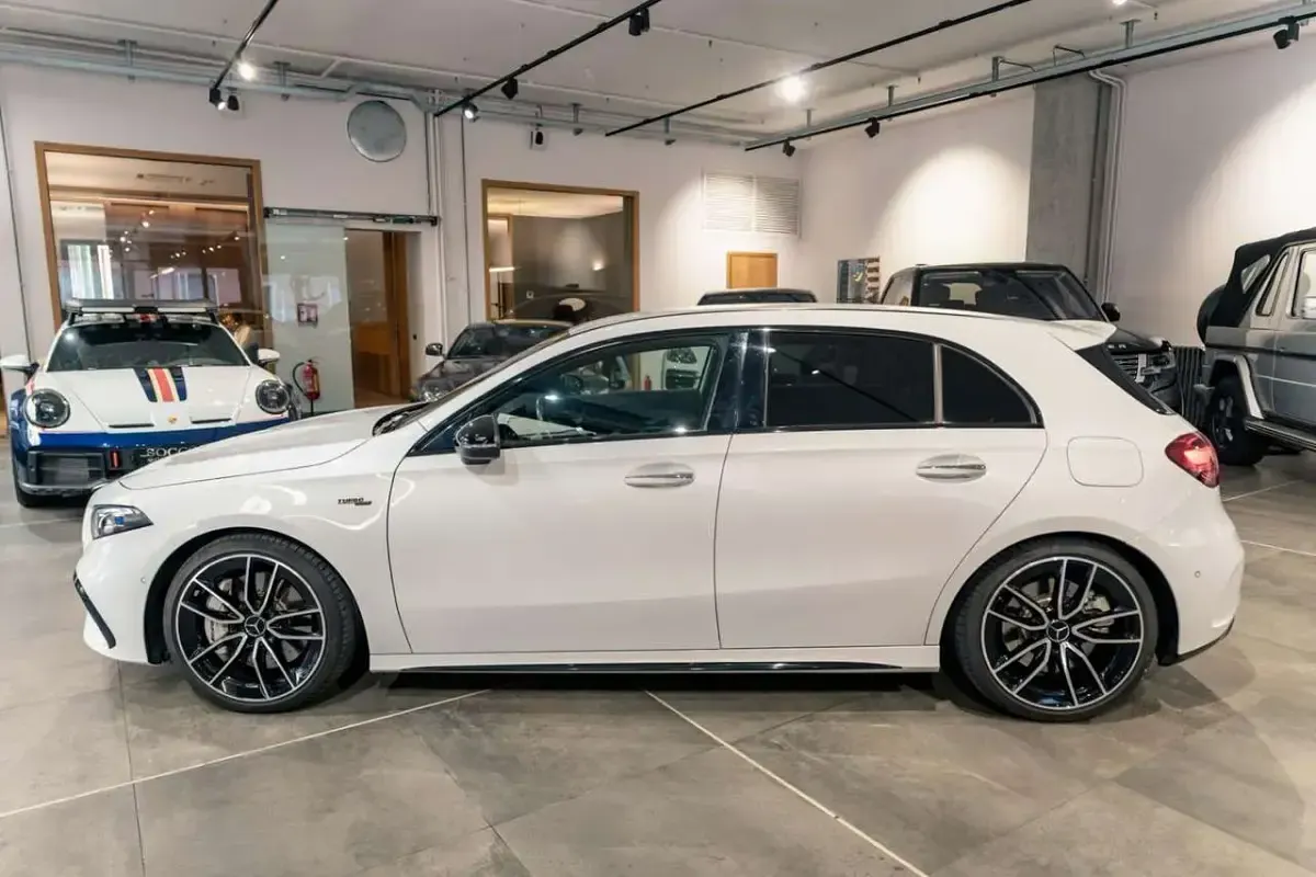 Usata Mercedes A35 AMG Premium Plus 306 CV (225 kW) 2024 Bianco Berlina