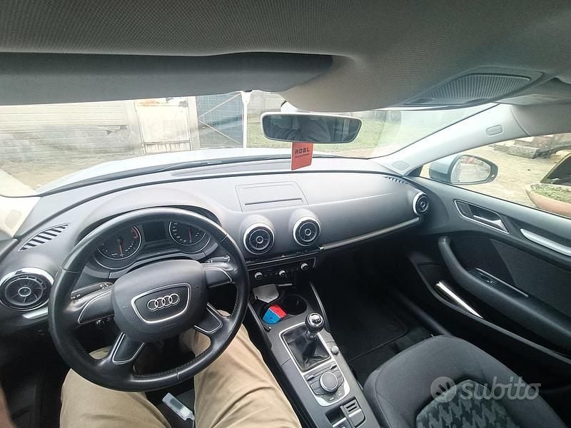 Usata Audi A3 Ambiente 125 CV (91 kW) 2015 Grigio Berlina