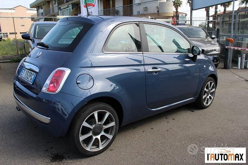 Usata Fiat 500 Pop Star 95 CV (69 kW) 2014 Blu Utilitaria