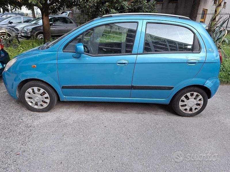 Usata Chevrolet Matiz 2007 Blu Utilitaria