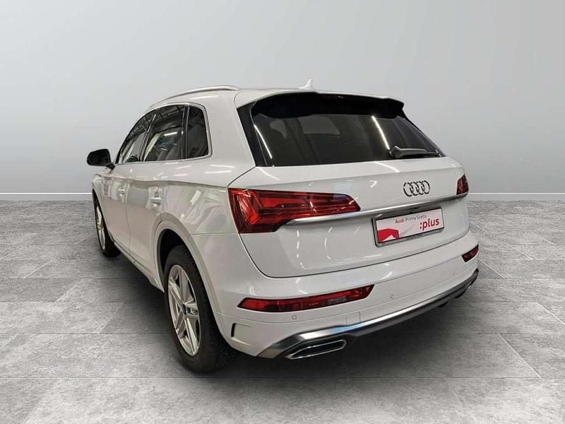 Usata Audi Q5 S-Line 204 CV (150 kW) 2021 Bianco ghiacciaio metallizzato SUV