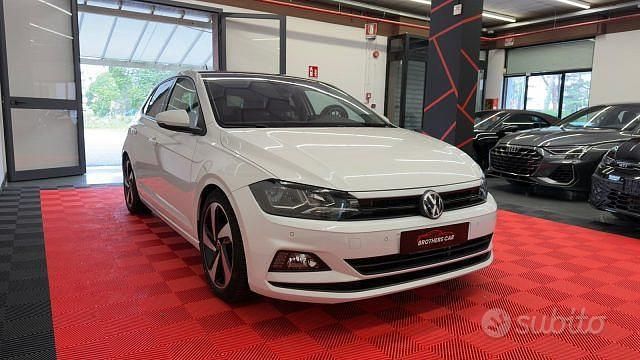 Usata VW Polo 95 CV (69 kW) 2018 Bianco Utilitaria