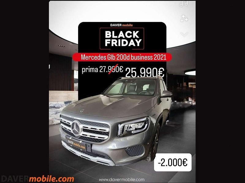 Grigio scuro Usata 2021 Mercedes GLB200 Business SUV | 25.990 € (Super prezzo) - Immagine 1/4