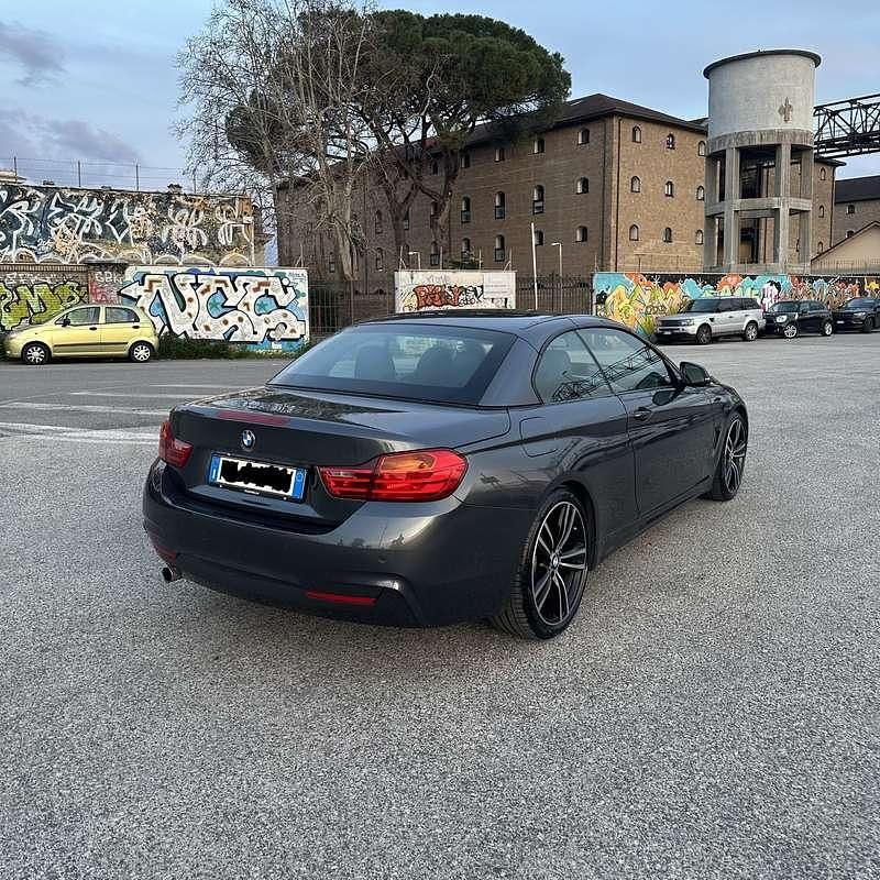 Usata BMW 420 M Sport 184 CV (135 kW) 2014 Grigio Cabrio
