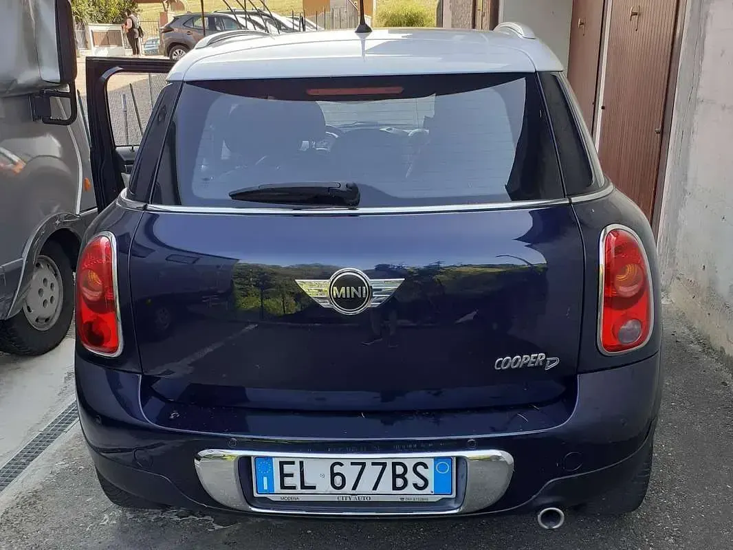 Usata Mini Cooper D Countryman 111 CV (81 kW) 2011 Blu/azzurro SUV