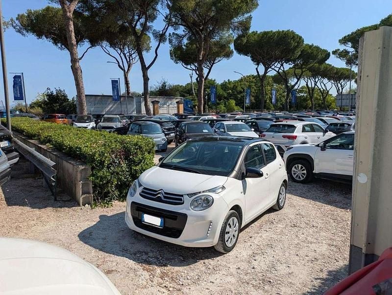 Bianco Usata 2019 Citroën C1 Feel Due volumi | 7900 € (Buon prezzo) - Immagine 1/4