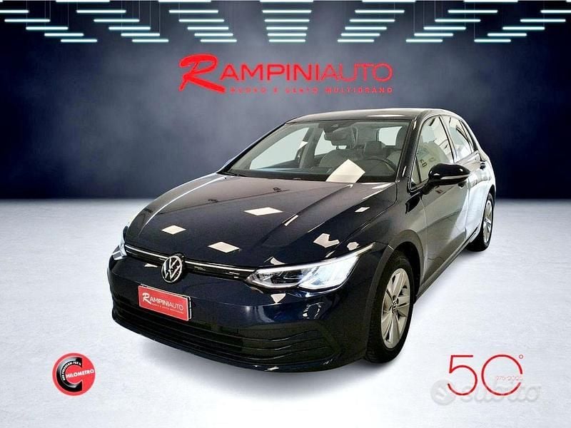 Usata VW Golf VII 115 CV (84 kW) 2021 Blu Utilitaria