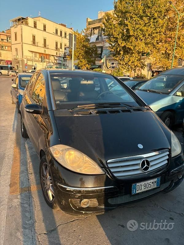 Usata Mercedes A160 2003 Nero Utilitaria