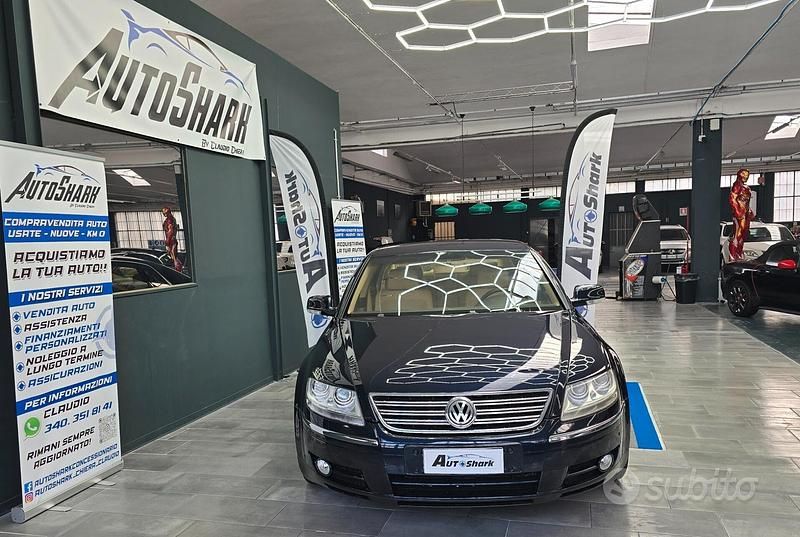 Usata VW Phaeton 313 CV (230 kW) 2007 Blu Berlina