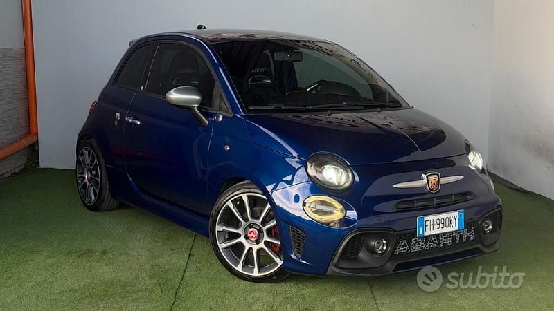 Usata Abarth 595 Turismo 165 CV (121 kW) 2017 Blu Berlina