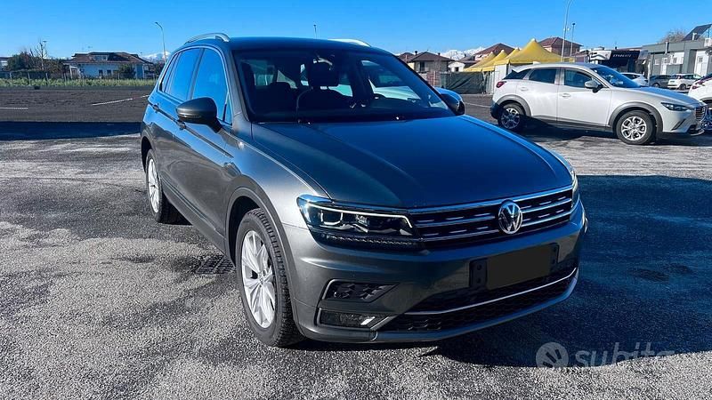 Usata VW Tiguan Advance 150 CV (110 kW) 2018 Grigio SUV