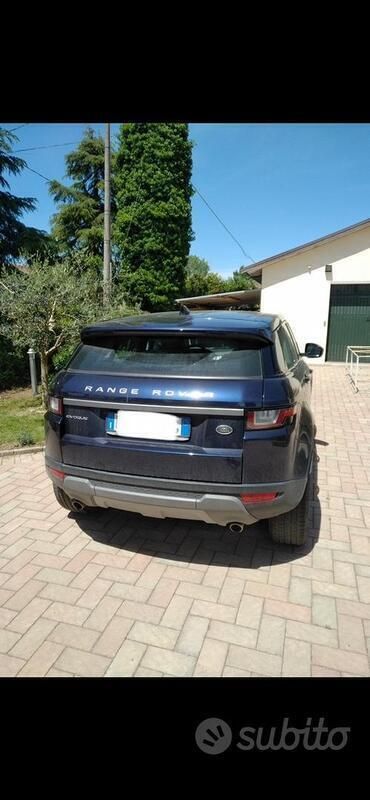 Usata Land Rover Range Rover evoque 150 CV (110 kW) 2017 Blu SUV