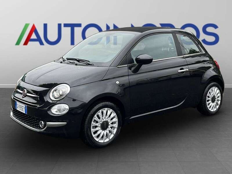 Nero Usata 2024 Fiat 500C Dolcevita Cabrio | 13.490 € (Ottimo prezzo) - Immagine 1/4