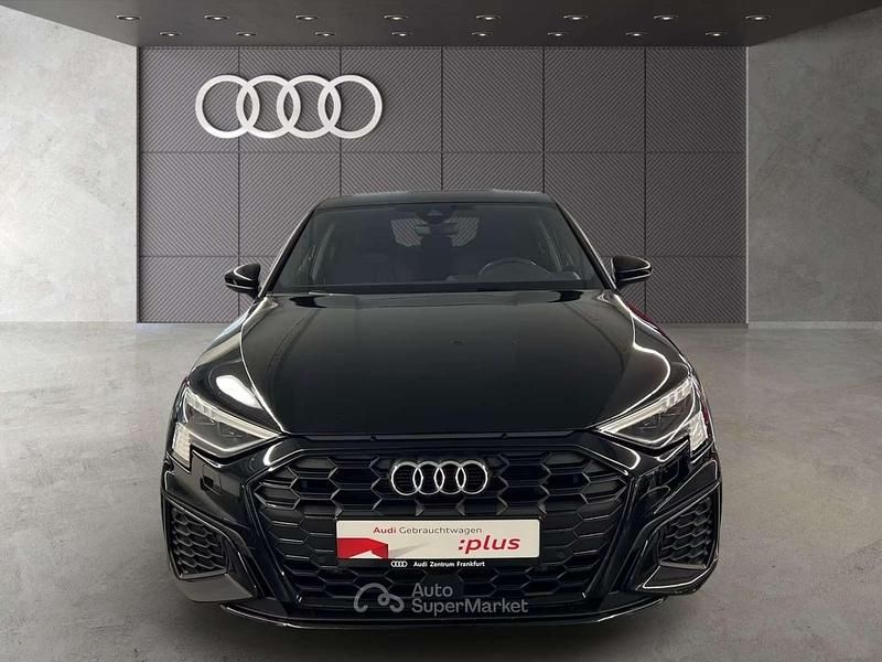 Usado Audi A3 S-Line 150 CV (110 kW) 2022 Negro Berlina