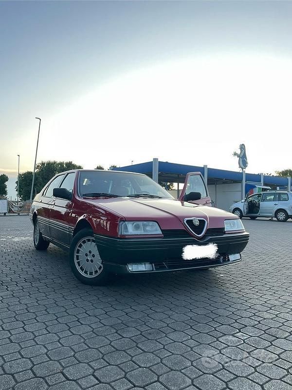 Usata Alfa Romeo 164 188 CV (138 kW) 1988 Rosso Berlina