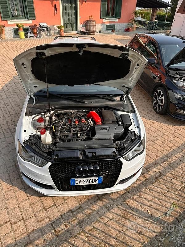 Usata Audi S3 400 CV (294 kW) 2014 Bianco Berlina