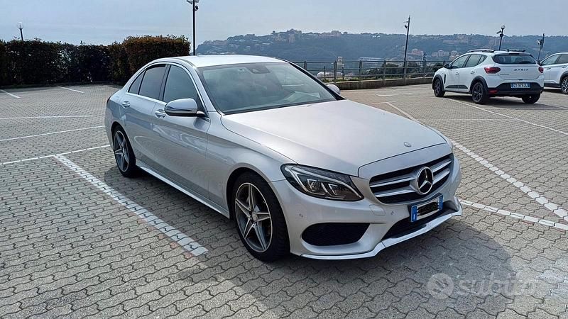 Usata Mercedes C220 Premium 170 CV (125 kW) 2017 Grigio Berlina
