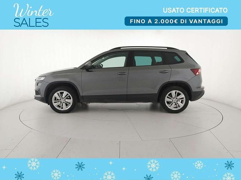 Usata Skoda Karoq Executive 150 CV (110 kW) 2024 Grigio graphite metallizzato SUV