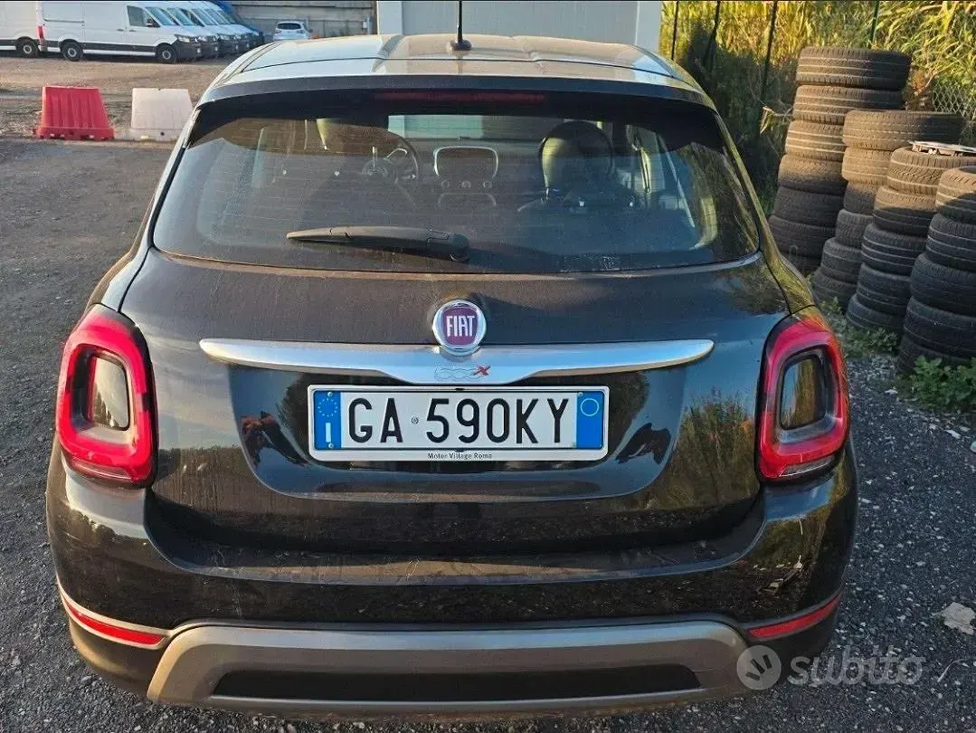 Usata Fiat 500X Cross 120 CV (88 kW) 2020 Nero SUV