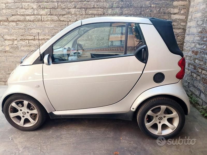 Usata Smart ForTwo Cabrio Pulse 61 CV (44 kW) 2007 Grigio Cabrio
