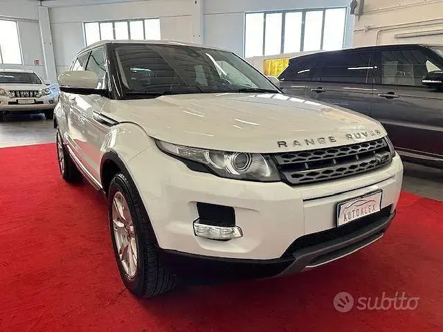 Usata Land Rover Range Rover evoque Pure 190 CV (139 kW) 2013 Bianco SUV