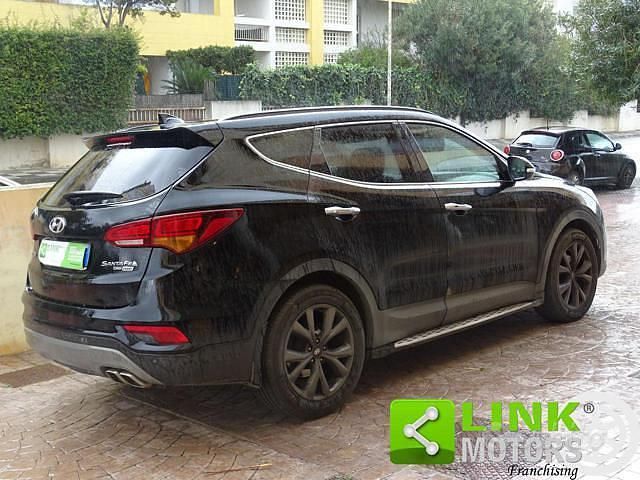 Usata Hyundai Santa Fe 200 CV (147 kW) 2018 Nero SUV