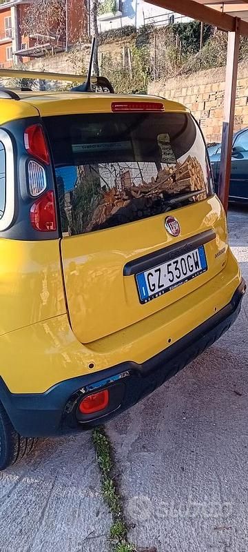 Nuova Fiat Panda 2025 Giallo Utilitaria