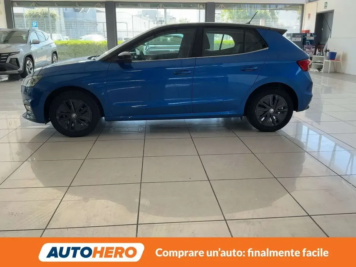 Usata Skoda Fabia Style 95 CV (69 kW) 2023 Blu/azzurro Utilitaria