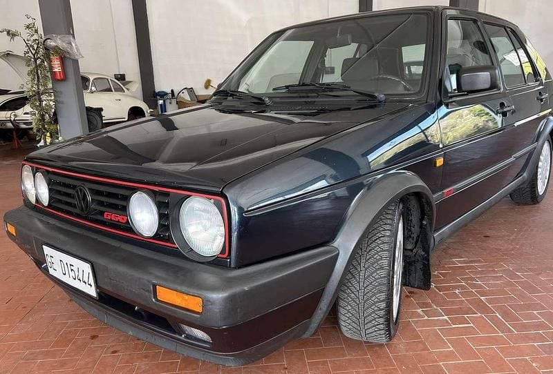 Usata VW Golf II GTI 160 CV (117 kW) 1990 Blu/azzurro Utilitaria