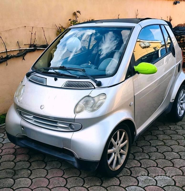 Usata Smart ForTwo Cabrio Passion 61 CV (44 kW) 2006 Grigio Cabrio