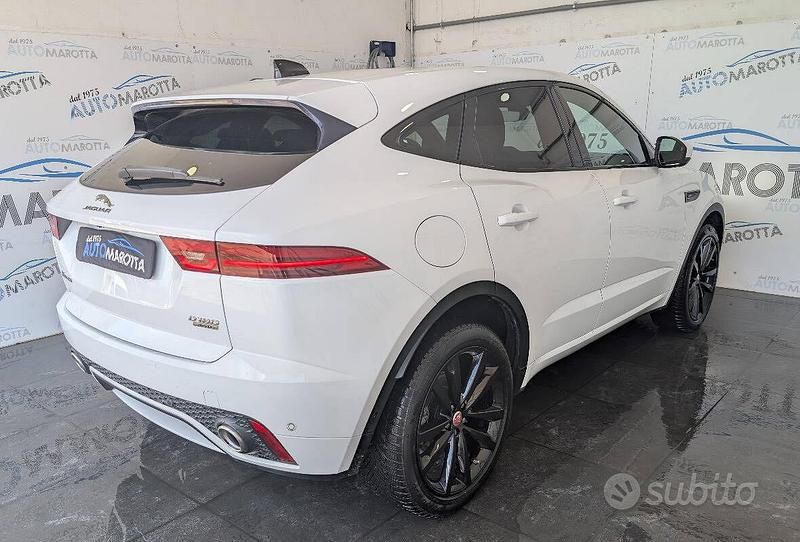 Usata Jaguar E-Pace Chequered Flag 180 CV (132 kW) 2021 Bianco SUV