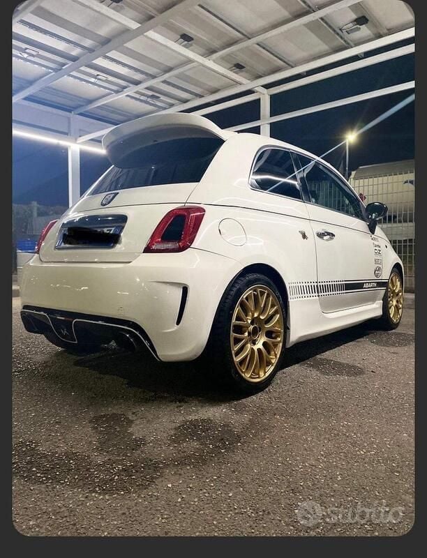 Usata Abarth 500 220 CV (161 kW) 2008 Bianco Utilitaria