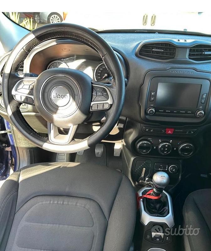 Usata Jeep Renegade Limited 120 CV (88 kW) 2017 Blu SUV