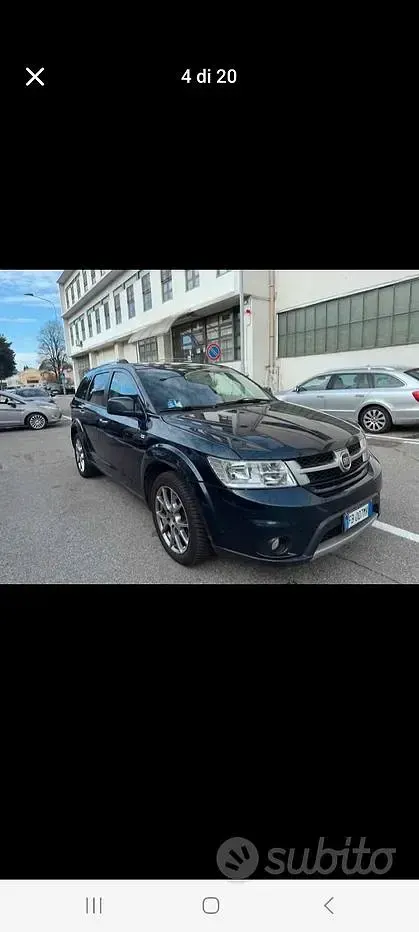 Usata Fiat Freemont 170 CV (125 kW) 2015 Blu SUV