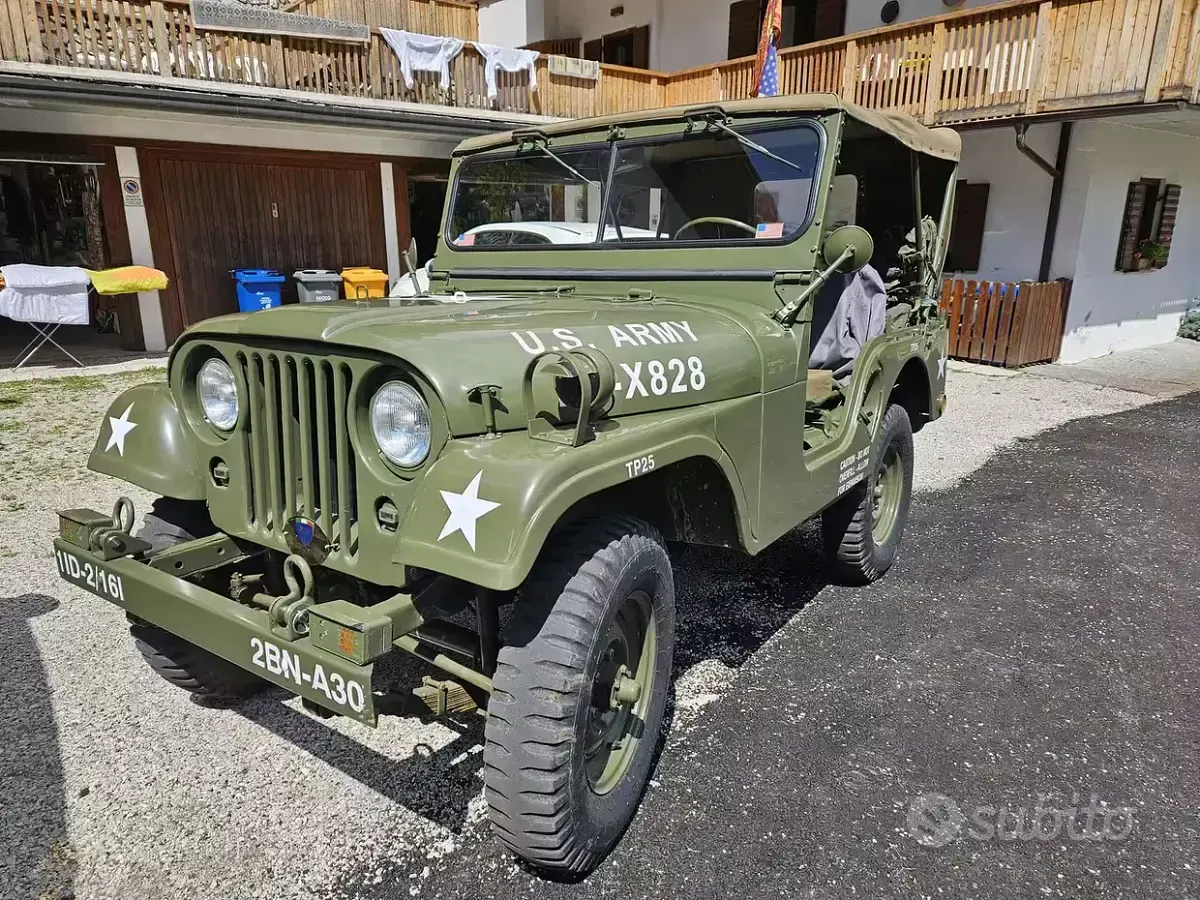 Usata Jeep Willys 1950 Verde