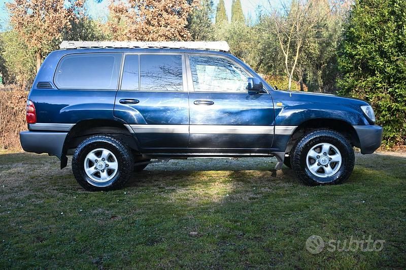 Usata Toyota Land Cruiser 204 CV (150 kW) 1999 Blu SUV