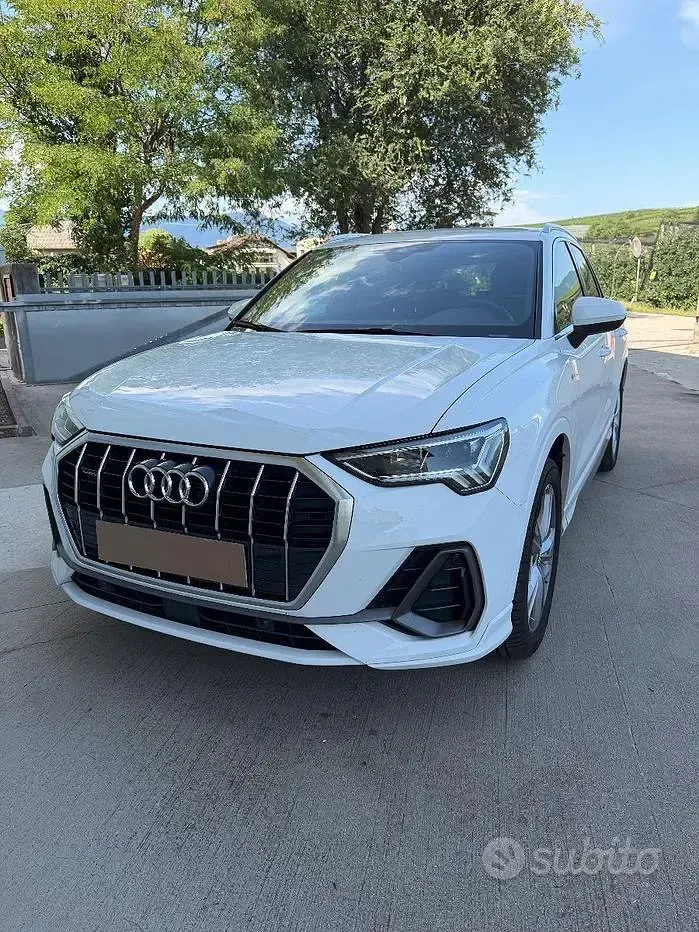Usata Audi Q3 S-Line 200 CV (147 kW) 2020 Bianco SUV